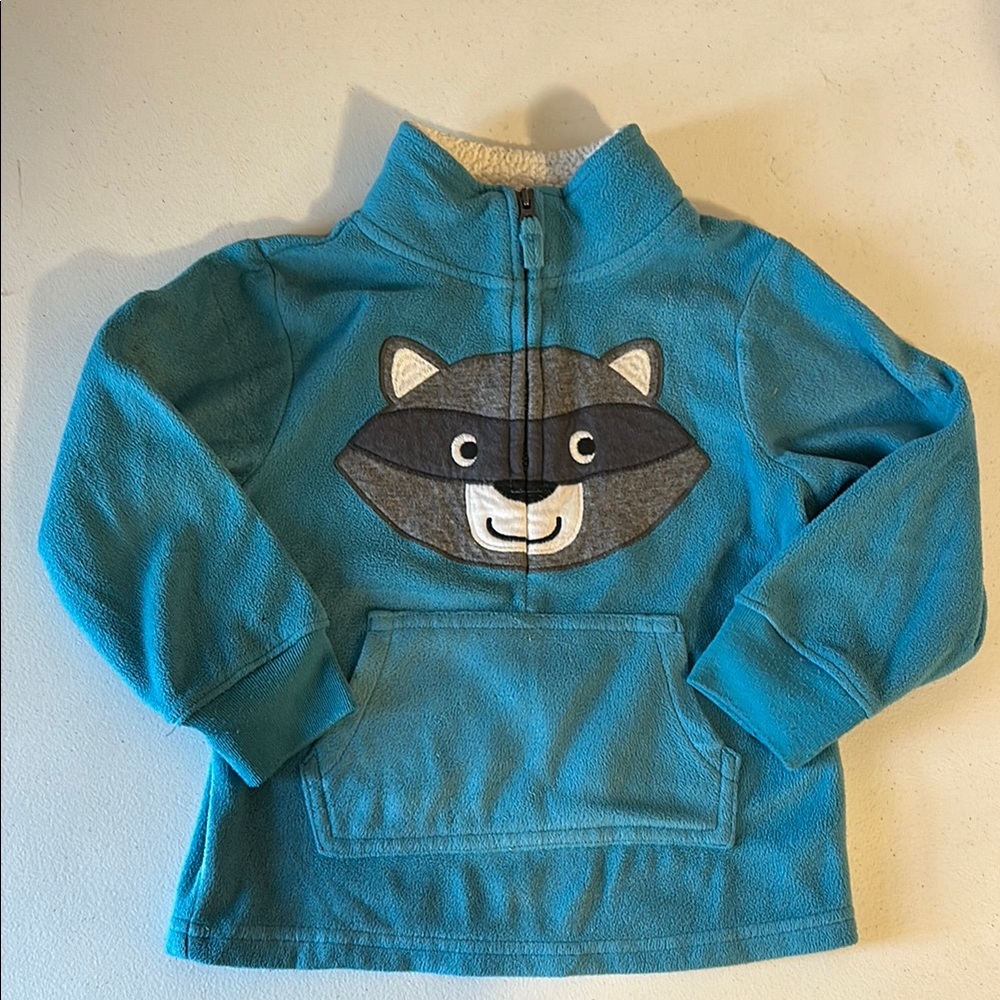 Blue Raccoon Kids Pullover